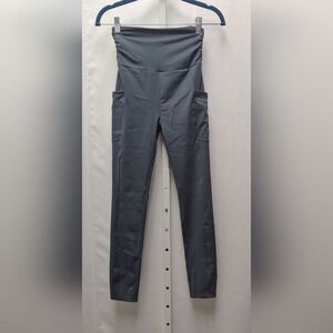 Peace Love World High Waist Workout Athletic Leggings Sz XXS Slate NWOT